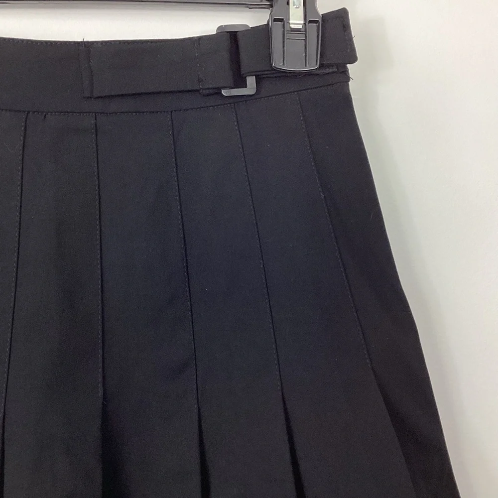 Poster Grl Black Burn Book Pleated Buckle Skirt Size Small